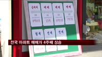 전국 아파트 매매가 4주째 상승