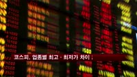 코스피, 업종별 최고·최저가 차이 줄어들어