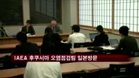 IAEA 후쿠시마 오염제거 점검팀 일본 방문