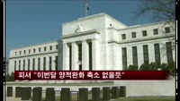 피셔 "이번달 FOMC서 양적완화 축소 없을 듯"
