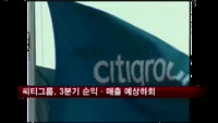 씨티그룹, 3분기 순익·매출 예상 못미쳐