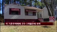 미 9월 기존주택매매 건수 3개월만에 하락