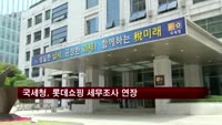 국세청, 롯데쇼핑 세무조사 연장
