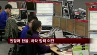 원달러 환율, 하락 압력 여전