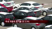 국내 자동차 증가율 연 2.9%…선진국 2~3배