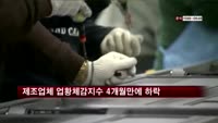 제조업체 업황 체감지수 4개월 만에 하락