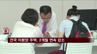 전국 미분양 주택, 2개월 연속 감소세