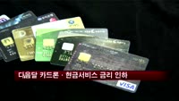 다음달 카드론·현금서비스 금리 내린다