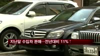 지난달 수입차 판매…전년대비 11% 증가