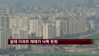 올해 아파트 매매가 낙폭 둔화