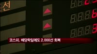코스피, 배당락일에도 2000선 회복