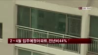 2∼4월 입주예정 아파트 작년보다 44% 증가