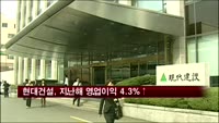 현대건설, 지난해 영업이익 4.3% 상승