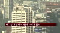 대기업 계열사수 1년새 100개 감소