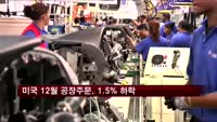 미국 12월 공장주문, 1.5% 하락