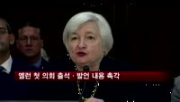 옐런 첫 의회 출석·발언 내용 촉각
