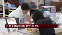 세제혜택 종료…은행 주택담보대출 감소