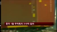 중국 1월 무역흑자 319억 달러