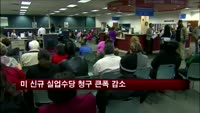 미 신규 실업수당 청구 큰폭 감소…예상 하회