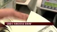 금융감독원 "금융사 외환건전성 양호해"