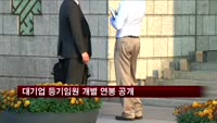 대기업 등기임원 개별 연봉 공개