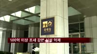 100억 이상 조세 감면 신설 타당성 조사 의무화