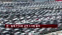 한·칠레 FTA로 교역 4.5배 늘어
