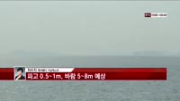 [날씨와경영] 진도 해상 바람과 물결 낮게 일고 유속도 느려