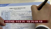 근로자·서민 전세자금, 수도권 3억이하 지방은 2억 이하 지원