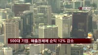 500대 기업, 매출정체에 순익 12% 감소
