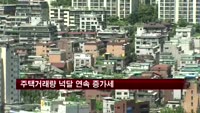 주택거래량 넉달 연속 증가세