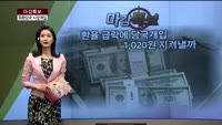 [마감특보]환율 급락에 당국개입, 1020선 지켜내나