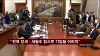 이주열 총재 "원화 강세·세월호 참사로 기업들 어려워"
