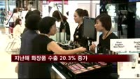 지난해 화장품 수출 20.3% 증가