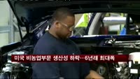 미국 비농업부문 생산성 하락…6년래 최대폭