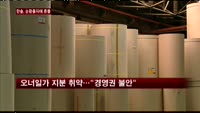 한솔그룹, 순환출자 구조에 연쇄 실적부진…"지주사 전환 필요"