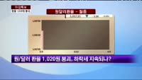 [마감특보] 신차효과에 부품기업 활기, 원/달러 환율 1020원 선 붕괴