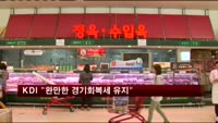 KDI "완만한 경기회복세 유지"
