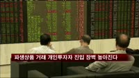 파생상품 거래 개인투자자 진입 장벽 높아진다