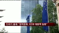 드라기 총재 "양적완화, ECB 대응책 일환"