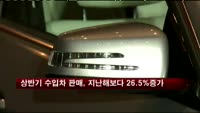 상반기 수입차 판매, 지난해보다 26.5% 급증
