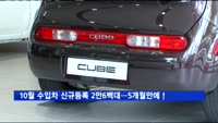 10월 수입차 신규등록 2만6백대…5개월 만에 상승세