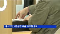 중소기업 비은행권 대출 75조원 돌파