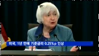 미국, 1년 만에 기준금리 0.25%p 인상