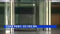 건강보험 부당청구, 연간 6천억 육박