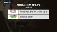 신세계 등 백화점 3사, 신년부터 세일…"정상가 무의미"