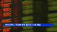 차이나머니, 지난해 한국 증시서 1조5천억 순매도
