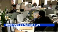 2019년까지 결혼하는 맞벌이 부부 세금 100만원 깎아준다