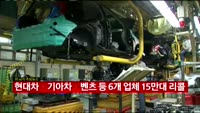 현대차·기아차·벤츠 등 6개 업체 15만대 리콜
