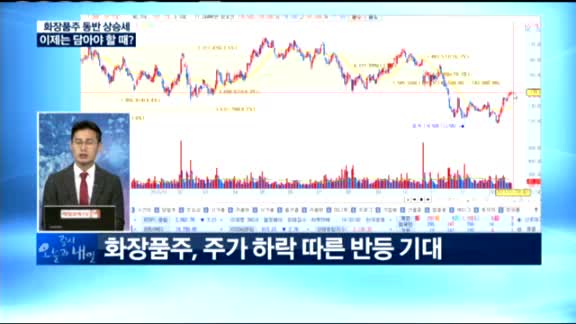 [동시호가 특징주 TOP3] 순환매.중국 춘절 기대감... 화장품주 '봄날'오나?